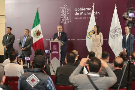 Las ruedas de prensa del gobernador Ramírez Bedolla