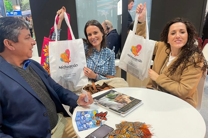 Siete países, entre ellos Turquía, se interesan por Michoacán en la FITUR de España