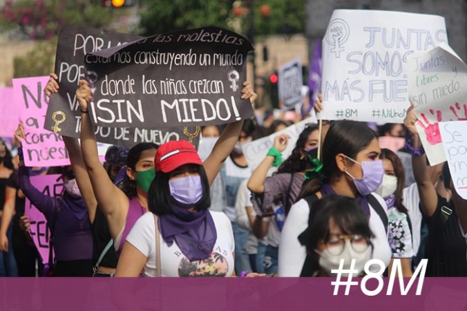 #8M | Estos son los cortes viales para la marcha por el Día de la Mujer en Morelia