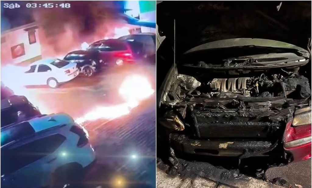 Un Mini Cooper, un Jetta, un Audi y una Town & Country, entre los vehículos quemados en Morelia