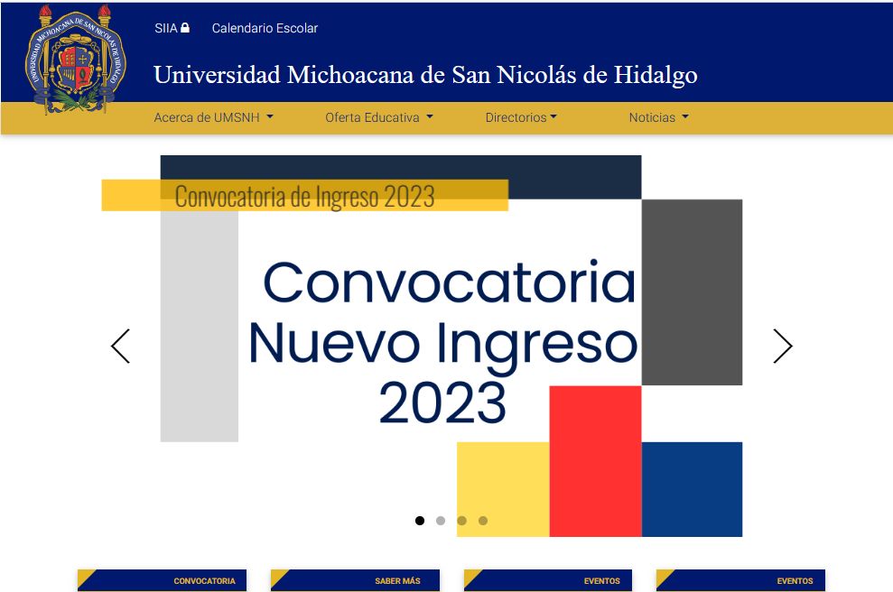 El registro de solicitudes de nuevo ingreso a la UMSNH sigue activo en periodo vacacional