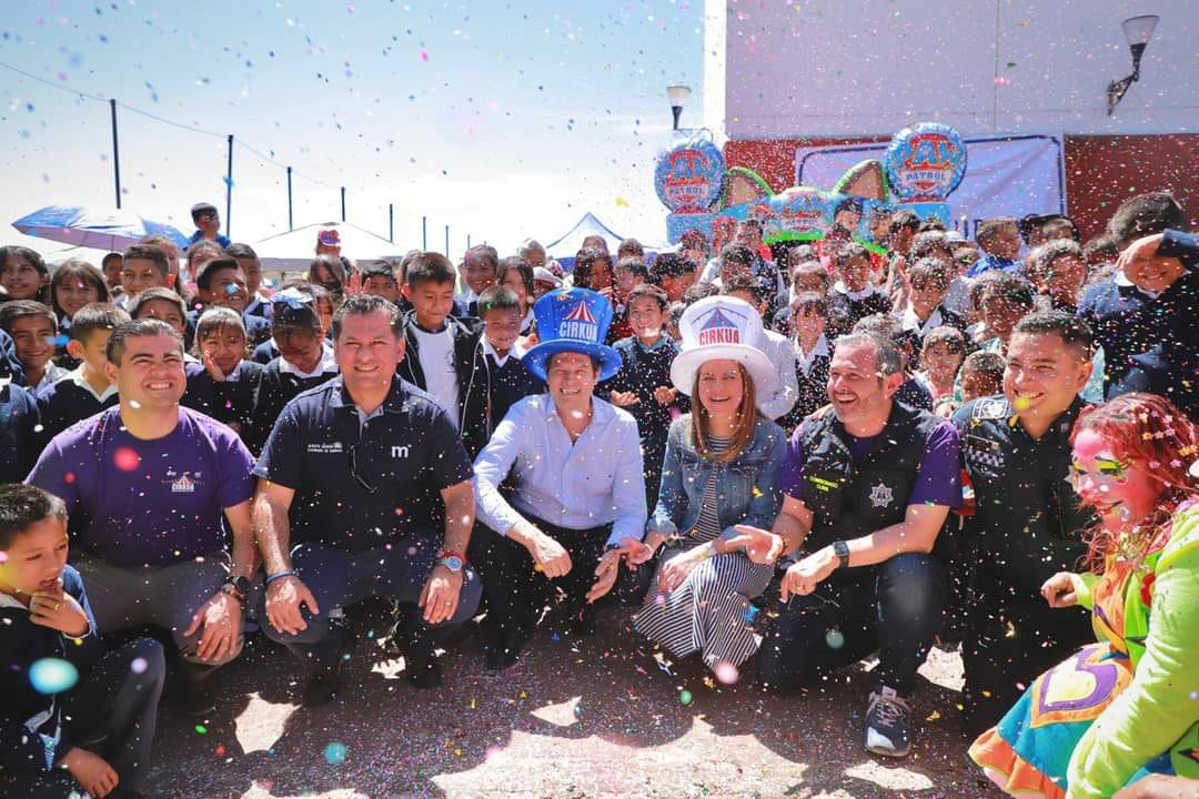 Con Festival Cirkua, DIF Morelia celebró a más de 10 mil niñas y niños de las Tenencias de Morelia