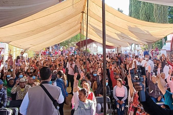 Por negar derechos a San Matías, edil de Hidalgo es declarado persona no grata para pueblos originarios