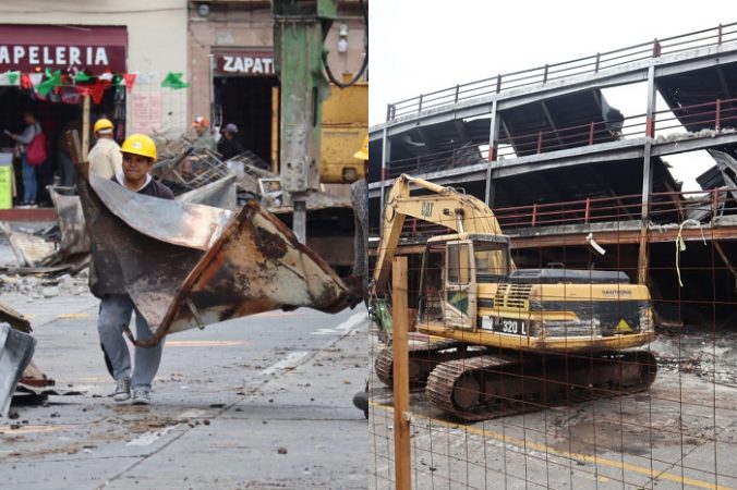Inicia demolición del Mercado Independencia; se contemplan 60 días