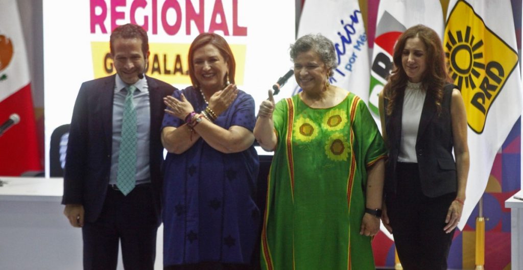 PRI cierra filas en torno a Xóchitl Gálvez como candidata del Frente Amplio