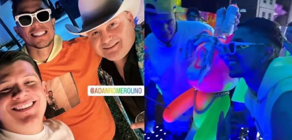 Exhiben fotos publicadas por Carlos Salcedo en su festejo de cumpleaños tras la derrota de Cruz Azul ante Querétaro