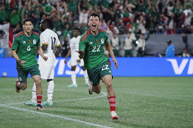 México vence 2-0 a Ghana en amistoso y consigue la primera victoria en la era de Jimmy Lozano